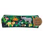 Canvas Pencil Case - Animal Kingdom