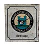 Newcastle United Fc Retro Logo Sign