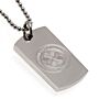 Celtic Fc Engraved Dog Tag & Chain