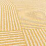 Muse 080x150cm Yellow Geometric Rug Mu18