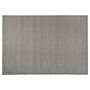 Rug Dark Grey Wool And Polyester 140 X 200 Cm Hand Tufted Classic Design