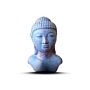 Tranquility Buddha Head - Blue Copper