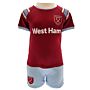 West Ham United Fc Shirt & Short Set 9-12 Mths St