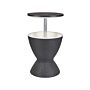 Garden Cool Bar Black Polypropylene Built-in Cooler Round Height Adjustement Mechanism Tabletop ⌀49 Cm Black