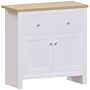 Arlington 2 Drawer 2 Door Sideboard, White