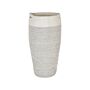 Storage Basket Cotton Off White Braided Laundry Hamper Fabric Bin