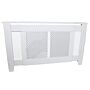 Adjustable Radiator Cover Mdf White 1400mm - 1920mm