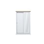 Devon 2 Door Sliding Wardrobe White