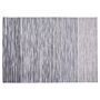 Rug Grey Wool And Polyester 140 X 200 Cm Hand Woven