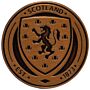 Scottish Fa Antique Gold Crest Badge