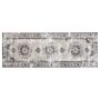 Area Rug Runner Beige Grey 60 X 180 Cm Oriental Distressed