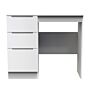 Milan 3 Drawer Vanity In White