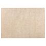 Shaggy Area Rug Beige 140 X 200 Cm Modern High-pile Machine-tufted Rectangular Carpet