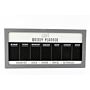 Bistro Cafe Wooden Grey Chalkboard Week Planner 67cm