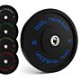 Body Revolution Olympic Bumper Plates (black) 20 Kg Pair