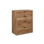 Stockwell 4 Drawer Chest Rustic Oak