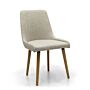 Capri Flax Effect Natural Dining Chair