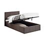 Berlin Single Ottoman Bed Grey