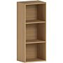 Oxford 3 Tier Cube Bookcase, Oak