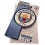 Manchester City Fc Sky Blues Birthday Card