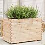 Vidaxl Garden Planter 110x60x72 Cm Solid Wood Pine