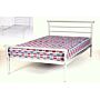 Hercules Metal Bed Double Silver