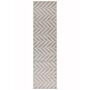 Muse 120x170cm Grey Chevron Rug Mu07