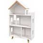 Zonekiz 3 Tier Toy Storage Shelf With 6 Cubby White