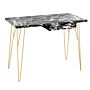 Fusion Desk Black Marble