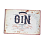 Vintage Metal Sign - Retro Advertising London Dry Gin