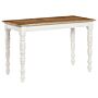 Vidaxl Dining Table 120x60x76 Cm Solid Mango Wood