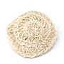 Sisal Sponge And Scrub - Soft Round Exfoliating Cushion