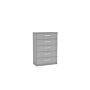 Lynx 5 Drawer Chest Grey