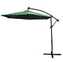 Green 3m Led Cantilever Parasol