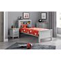 Maine Bookcase Bed Dove Grey