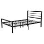 Jennifer Contract Bed 4 Foot Black