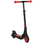 Homcom Folding Electric Scooter Adult E Scooter, 120w, With Rear Wheel Brake, 8km/h Maximum Speed, For Ages 6+ Years Old, Red