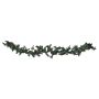 Christmas Garland Green Synthetic Material Artificial 180 Cm With Led Lights Seasonal Decor Winter Holiday Greenery