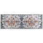 Area Rug Multicolour Polyester 70 X 200 Cm Runner Oriental Vintage Distressed