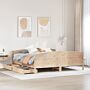 Vidaxl Bed Frame Without Mattress 160x200 Cm Solid Wood Pine