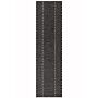 Muse 200x290cm Black Linear Rug Mu10