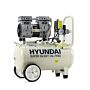 Hyundai 24 Litre Air Compressor, 5.2cfm/100psi, Silenced, Oil Free, Direct Drive 1hp | Hy7524