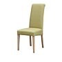 Hanbury Fabric Chair Solid Rubberwood Olive (2s)