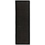 Sisal 068x240cm Black/black