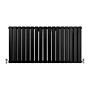 Designer Flat Panel Radiators Matt Black 600mm X 1190mm