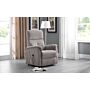 Ava Rise And Recline Chair Taupe Fabric