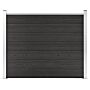 Vidaxl Fence Panel Wpc 180x146 Cm Grey