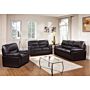 Rachel Sofa Leathergel & Pu 2 Seater Espresso