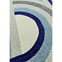 Nova 200x290cm Retro Blue Rug Nv30