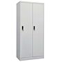 Vidaxl Wardrobe Light Grey 80x50x180 Cm Steel